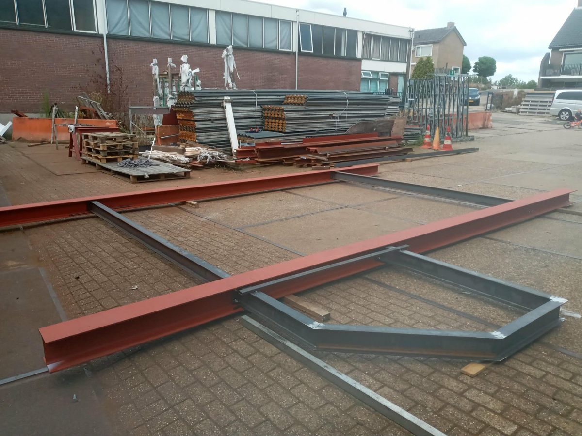 Staalconstructie werkplaats